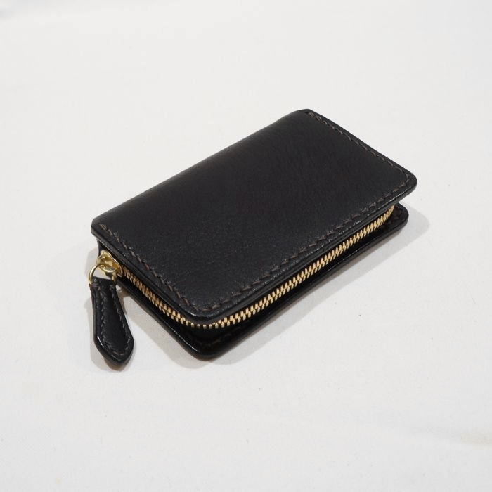 FN-C5Z5-75 ディアスキンフルジップカードケース FNC5Z575 FLATHEAD フラットヘッドカードケース STOCKBURG DEERSKIN FULL ZIP CASE