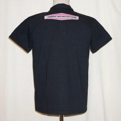 MCT17-102-ブラック-サムライ二輪車倶楽部半袖ポロシャツ17-102-MCT17102-SAMURAIJEANS-サムライジーンズポロシャツ【送料無料】【smtb-tk】【楽ギフ_包装】
