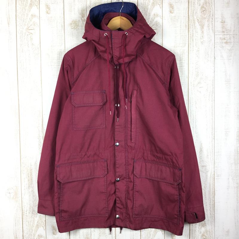 【Men\u0027s S 赤いこと系】 80S ビコーズイッツゼア Because Its There 牟礼パーカー マウントレーニアデザイン International Men\u0027s  化繊 アウター 上衣 トップス お召しもの