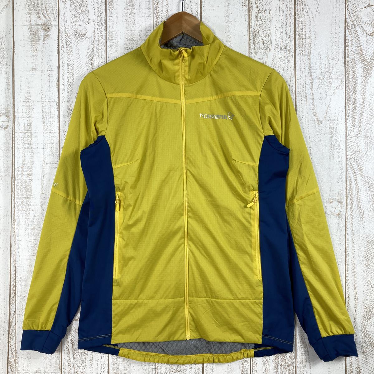 【Women's S イエロー系】 Norrona ( ノローナ ) フォルケティン オクタ ジャケット レディース Falketind Octa Jacket Ws アクティブインサレーション 1858-20 International Women's 化繊インサレ｜セカンドギア 2ndGear 店