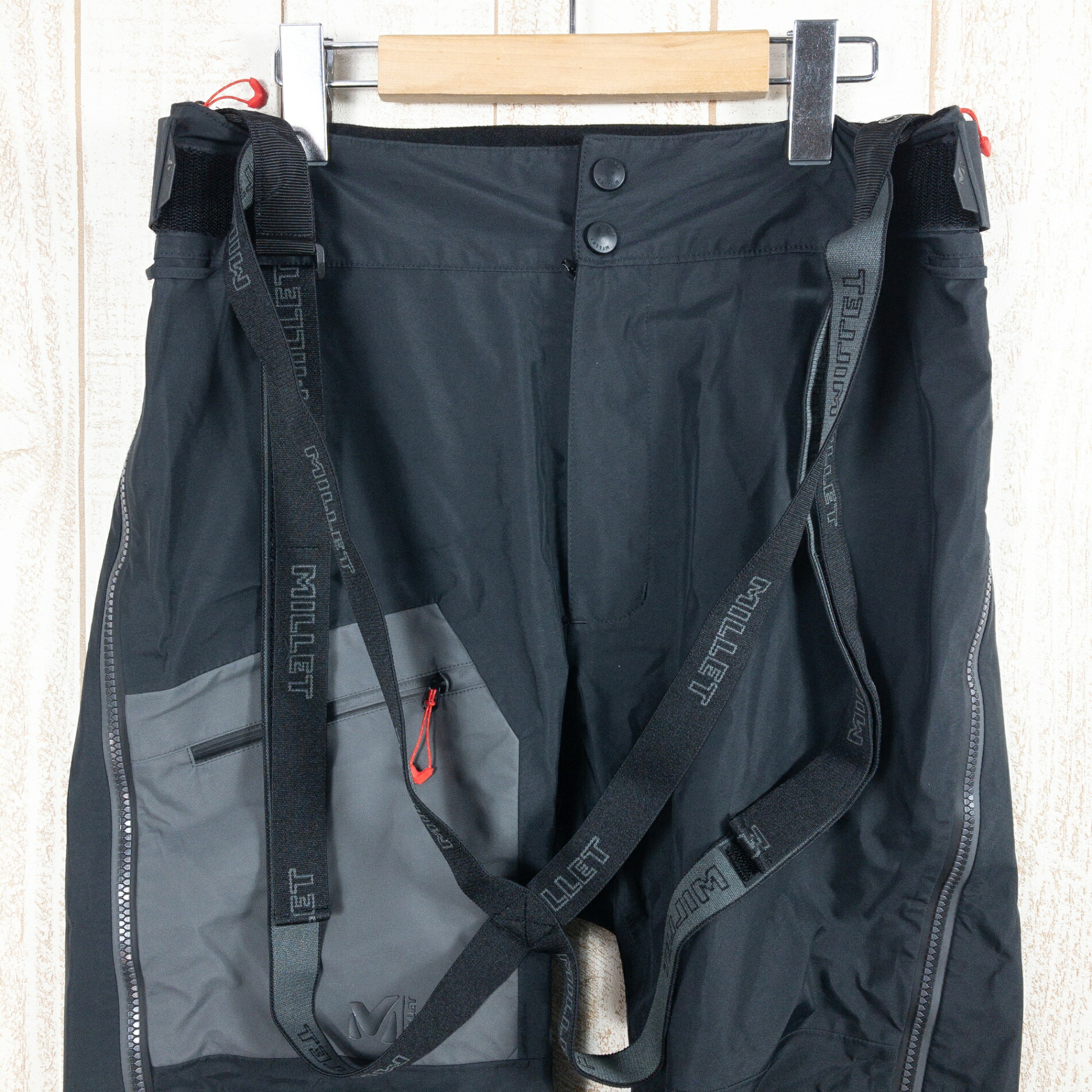 【Men's XS ブラック系】 Millet ( ミレー ) エレベーション ゴアテックス パンツ Elevation GORE-TEX Pants ナイロン MIV7785 Men's GORE-TEX-3L ( ゴアテックス・3レイヤー ) Black | No|セカンドギア 2ndGear 店