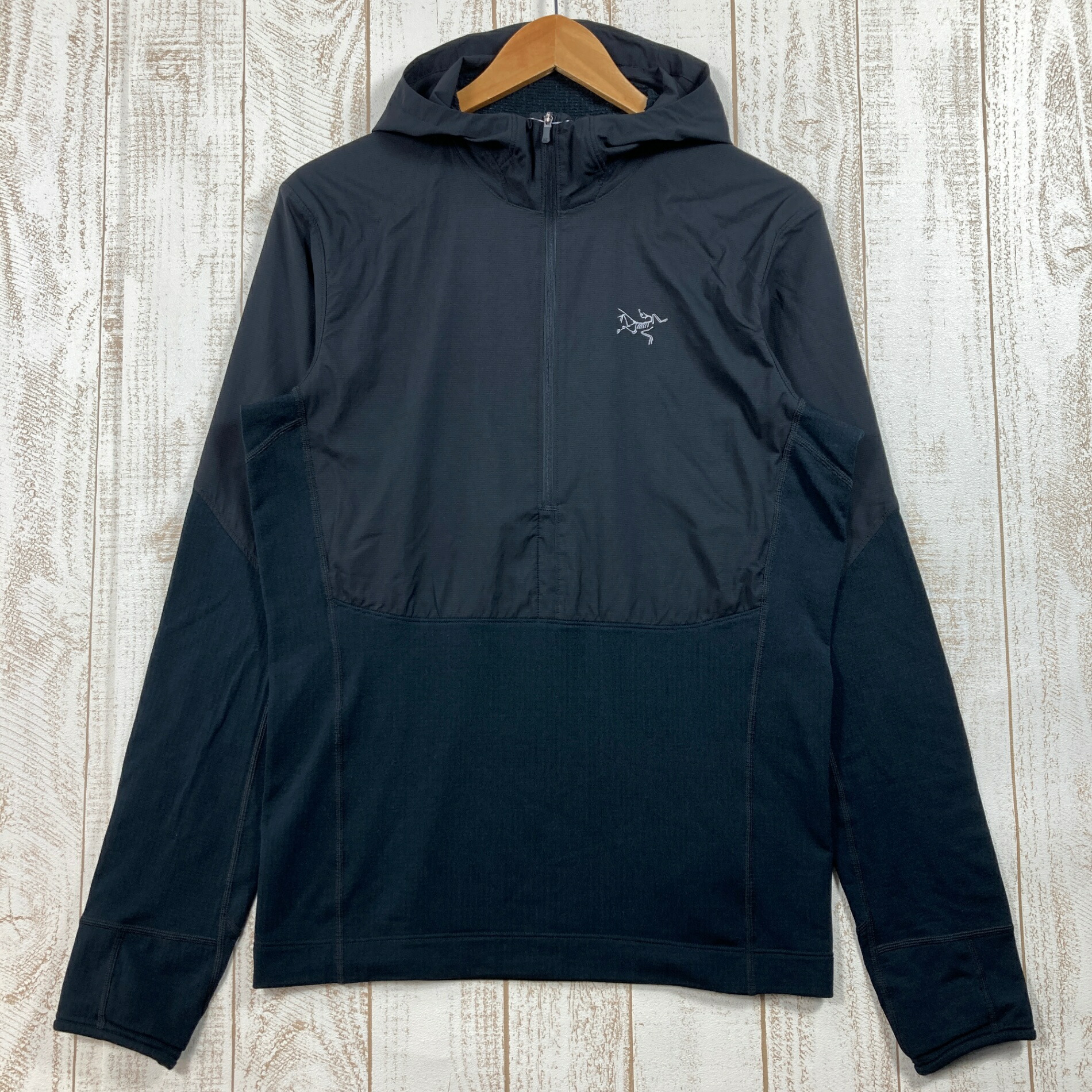 【Men S ブラック系】 Arcteryx ( アークテリクス ) アプティン ジップ フーディ Aptin Zip Hoody ポリエステル 22234 Men  フリース アウター ジャケット トップス ウェア