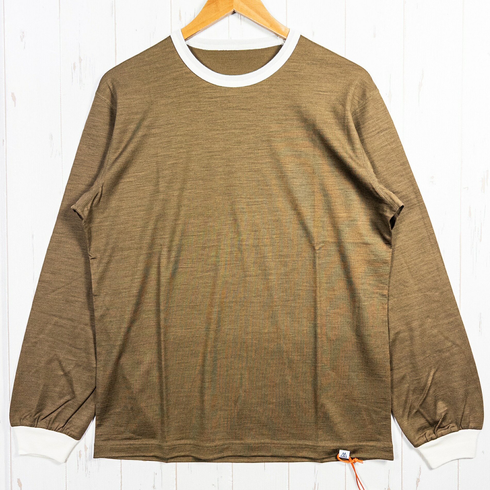 【Men's L ブラウン系】 Ridge Mountain Gear ( リッジマウンテンギア ) アンワインド メリノ ティー ロングスリーブ Unwind Merino Tee Long Sleeve Rustic Bronze メリノウール ウェア トップス｜セカンドギア 2ndGear 店