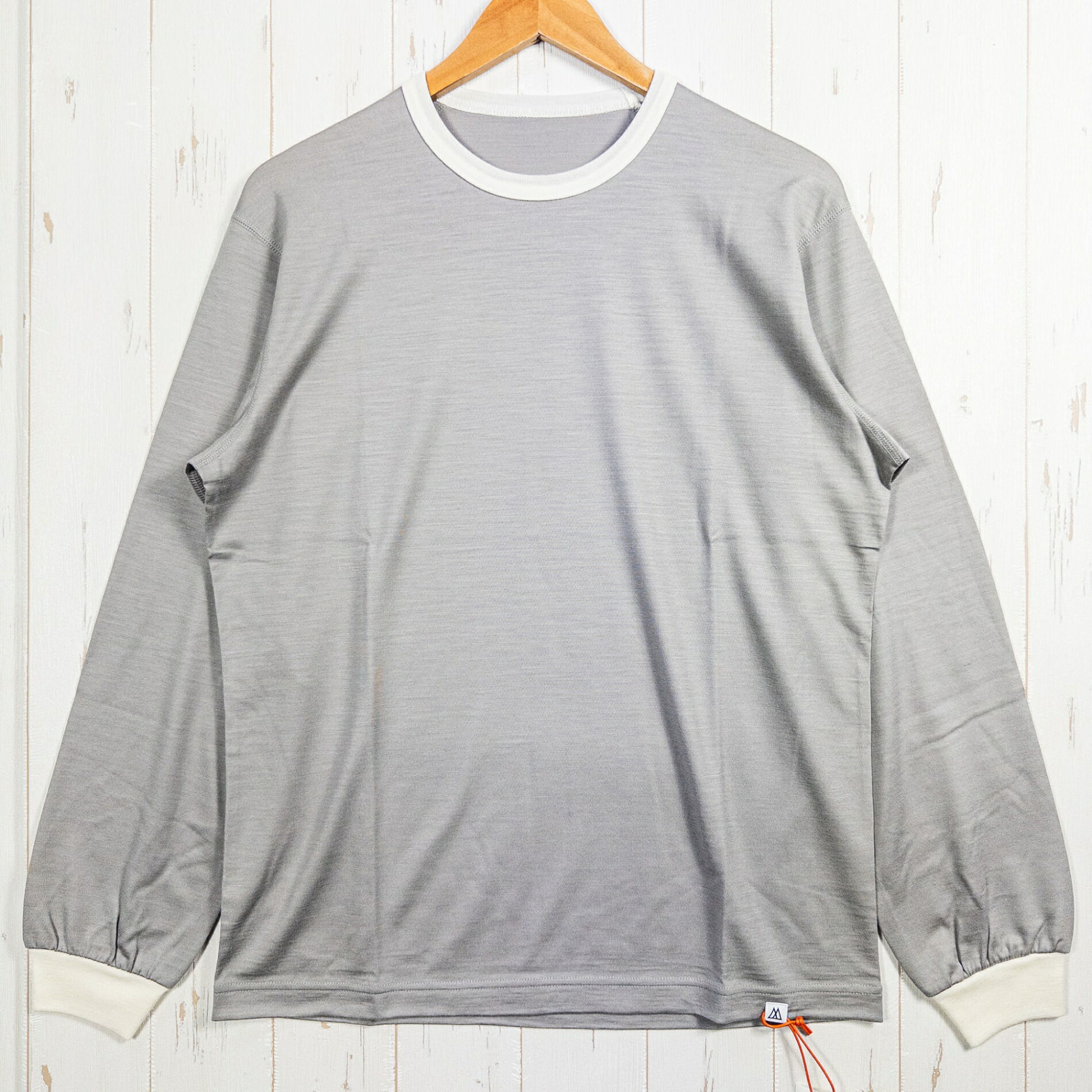 【Men\u0027s M 薄墨色系】 Ridge Mountain Gear ( リッジマウンテンギア ) アンワインド メリノ お茶 ロング捩り Unwind Merino Tee Long Sleeve Warm Pebble メリノウール お召しもの トップス イ スポーツ用インナー-スポーツウェア・アクセサリー-トップス