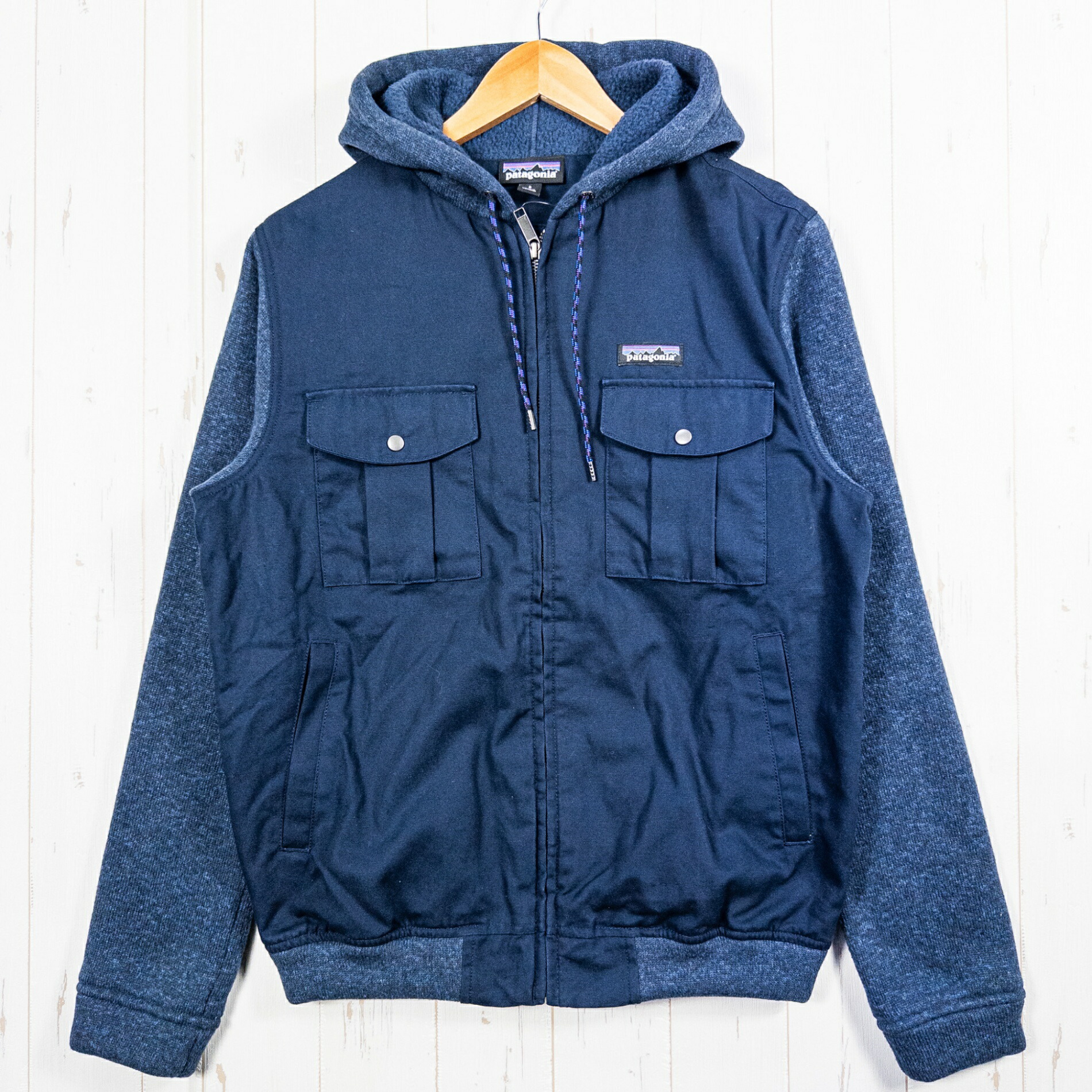 パタゴニア Patagonia BULE knit S 73 スカイライン・アップライザル・フーディ - パタゴニア公式