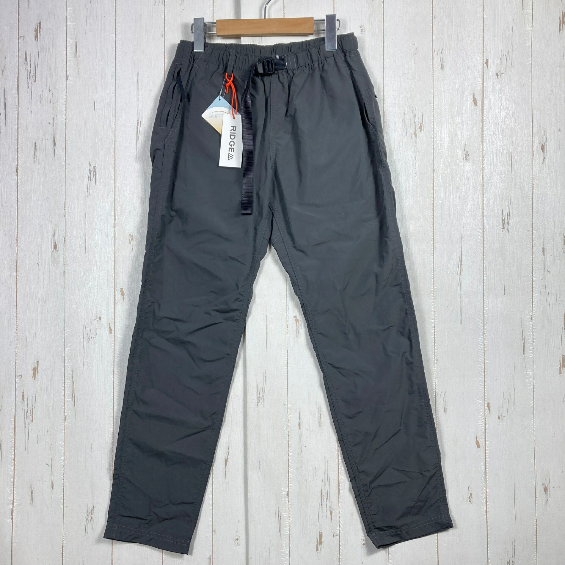 【Unisex XS グレー系】 Ridge Mountain Gear ( リッジマウンテンギア ) ベーシック ハイク パンツ Basic Hike Pants Asian Unisex Charcoal Gray 化繊 ロングパンツ ボトムス ウェア｜セカンドギア 2ndGear 店