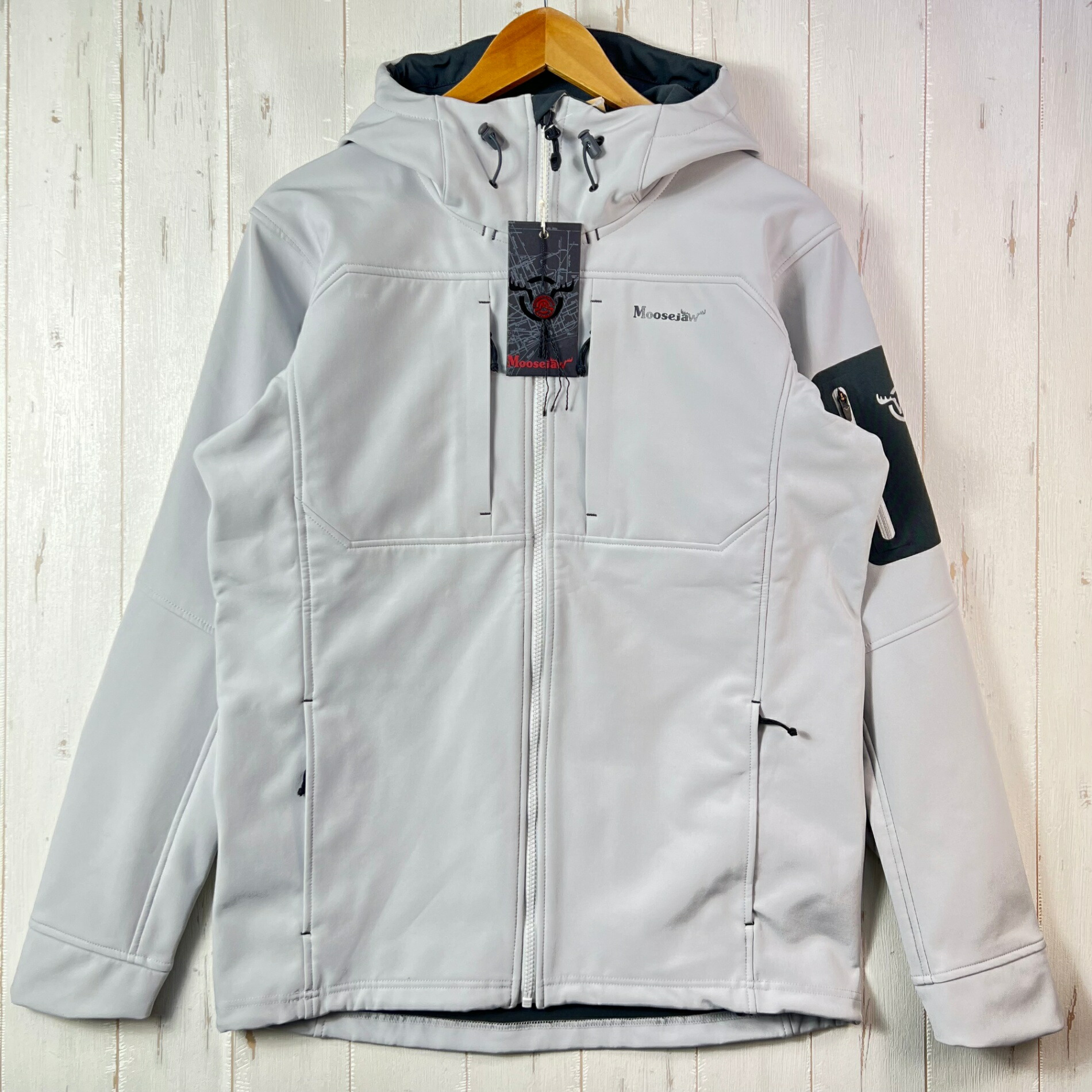 楽天市場】(モブスタイルス) MOBSTYLES MOSH NYLON ZIP PARKA WHITE