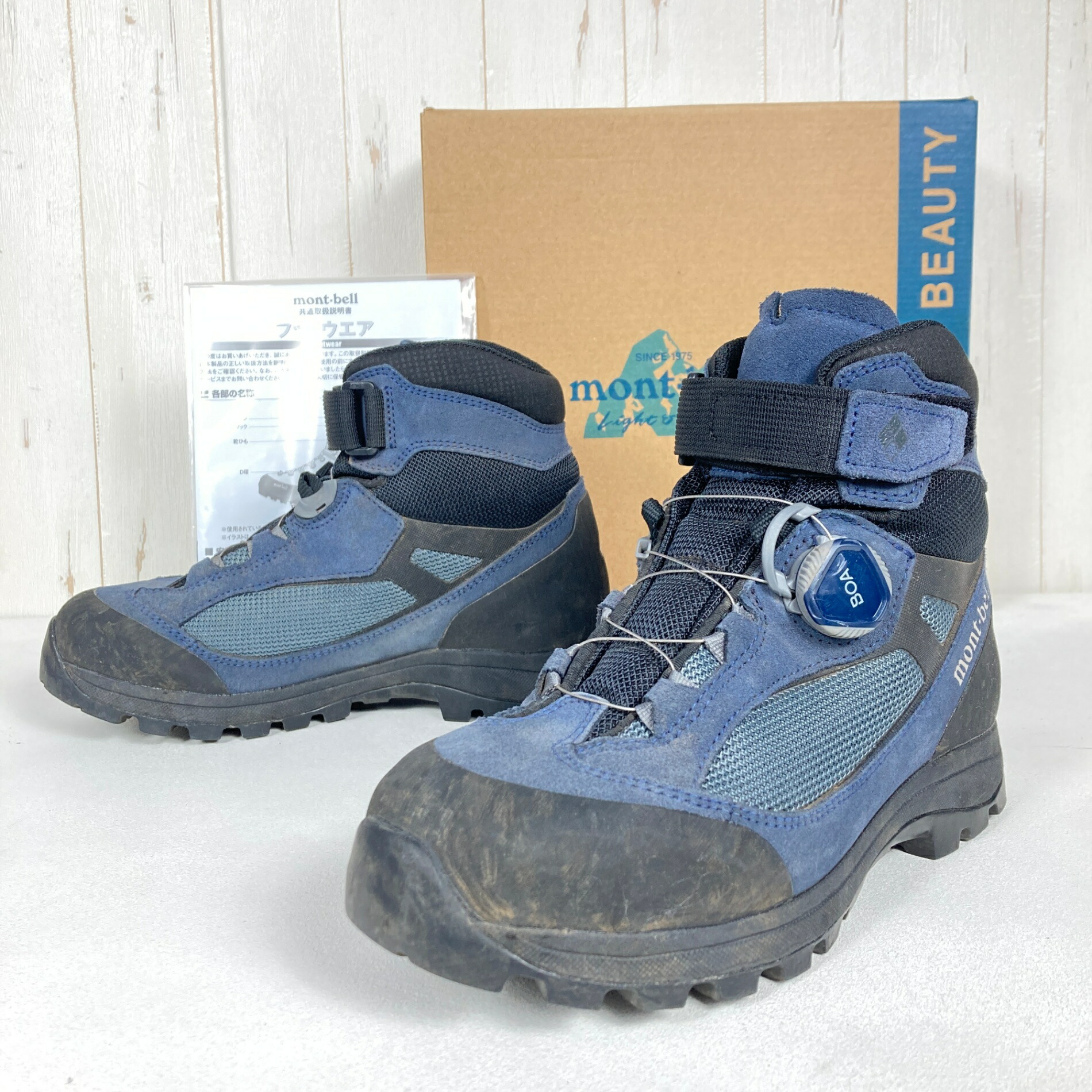 【Women\u0027s 24.0糎 米国海軍系】 Montbell ( モン呼びりん ) アルパインクルーザー800 BOA フットウェア トレッキングブーツ z00055139  トレッキングブーツ フットウェア