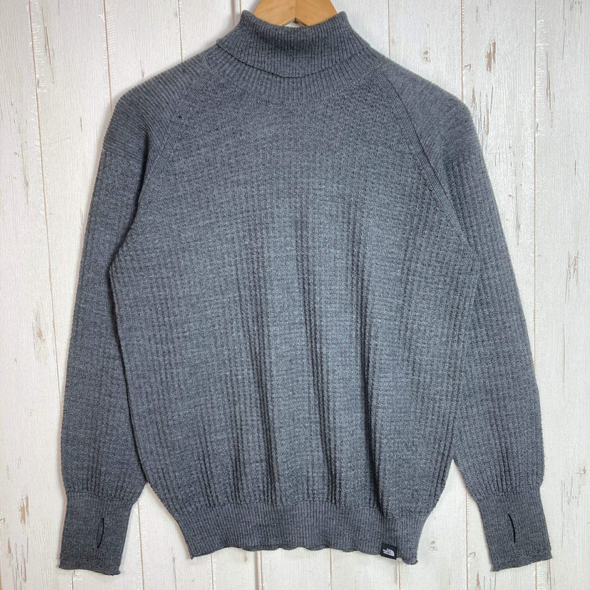 【Unisex S 薄墨色系】 The North Face ( ザ・ノースフェイス ) グローブフィットハイネック Globefit High Neck 羊毛 お召しもの トップス アウター 上衣 フリース z00055632  フリース アウター 上衣