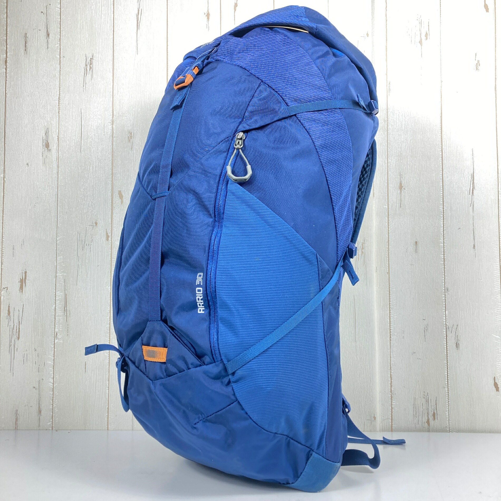【OneSize ネイビー系】 Gregory ( グレゴリー ) アリオ 30 Arrio 30 スパークネイビー ナイロン バッグ ストレージ バックパック 容量【30L～54L】 z00055187 スパークネイビー 容量【30L～54L】 バックパック バッ｜セカンドギア 2ndGear 店