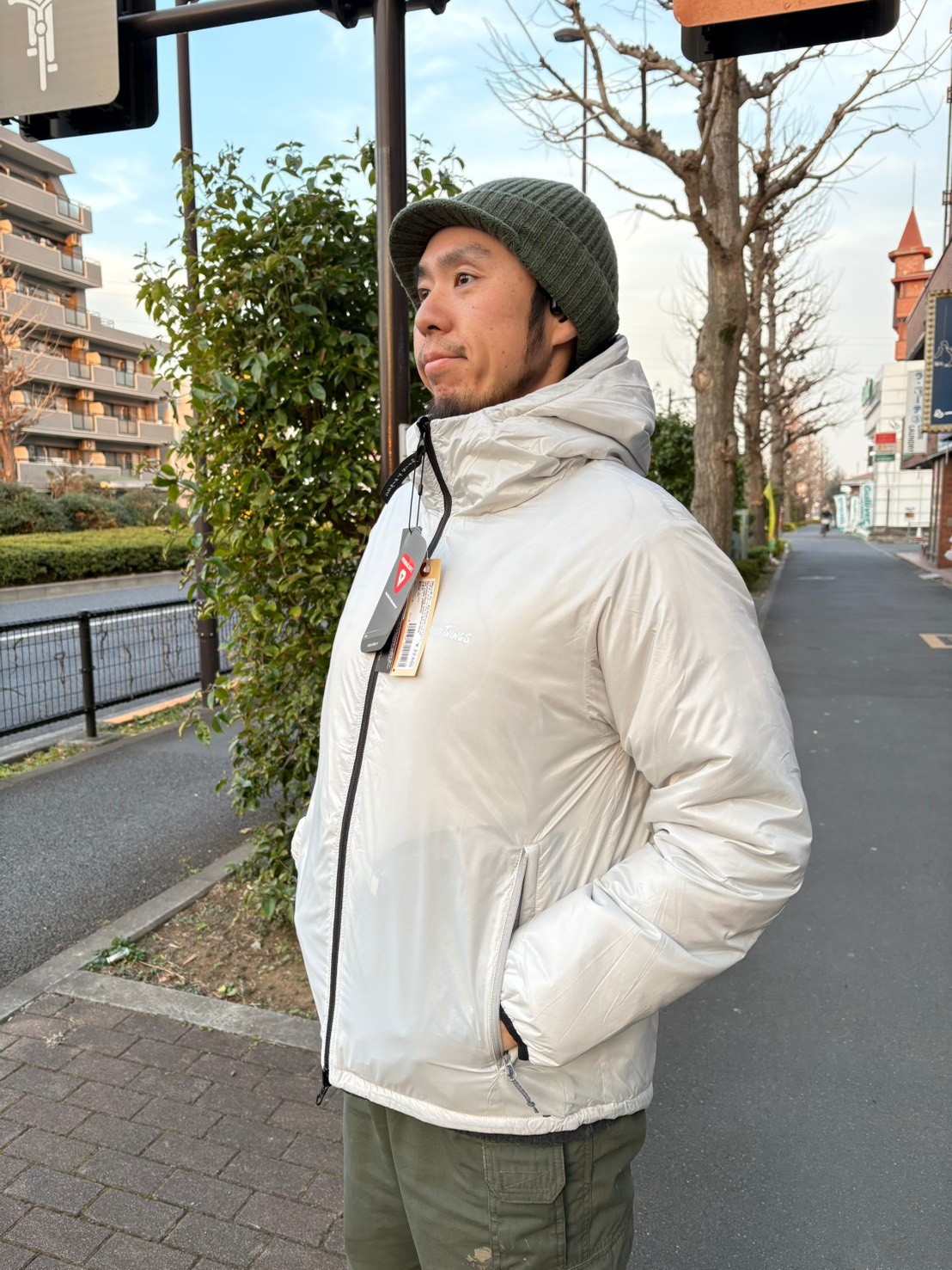 【Men M グレー系】 Wildthings ( ワイルドシングス ) リバーシブル ビレイ ジャケット Reversible Belay Jacket WT24120SK PPL×GRY z00056188 PPL×GRY 化繊インサレーション アウター