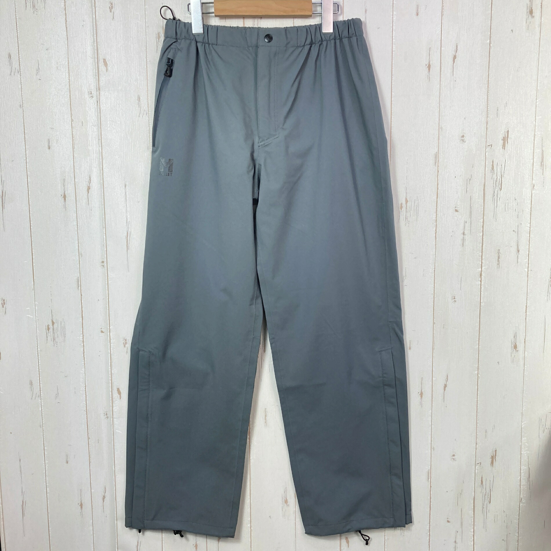 【Men's S グレー系】 Millet ( ミレー ) ハクウ パンツ HAKUU PANT ポリエステル ウェア ボトムス ロングパンツ レインシェル z00057049 レインシェル ロングパンツ ボトムス ウェア｜セカンドギア 2ndGear 店