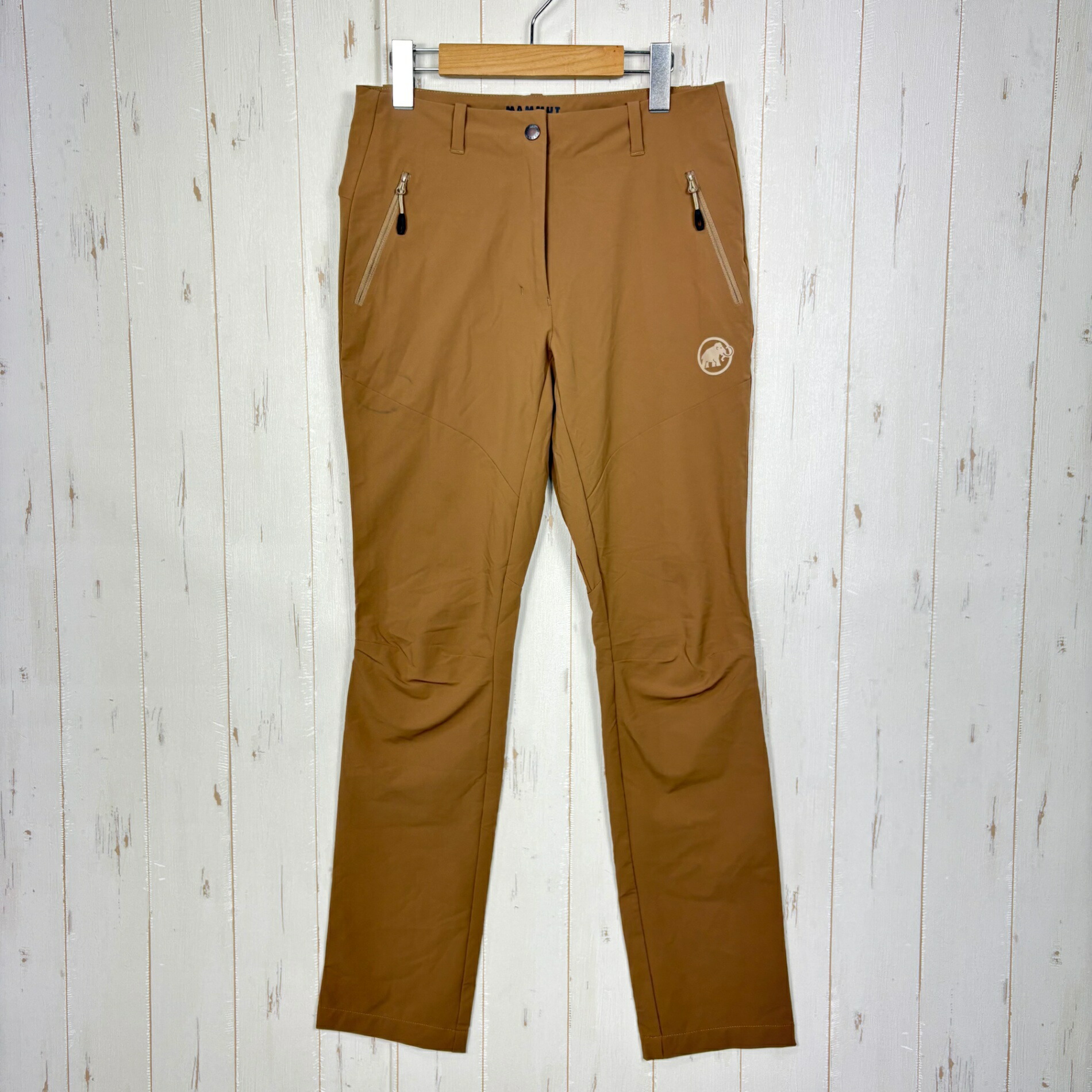【Women\u0027s S ベージュ系】 Mammut ( マムート ) トレッカー 3.0 ホンブルグ帽外殻 ズボン下 アジアン相応う Trekkers 3.0 SO Pants AF ナイロン 御召しもの ボトムス ロングズボン下 ホンブルグ帽外殻 z00057378  ホンブルグ帽外殻