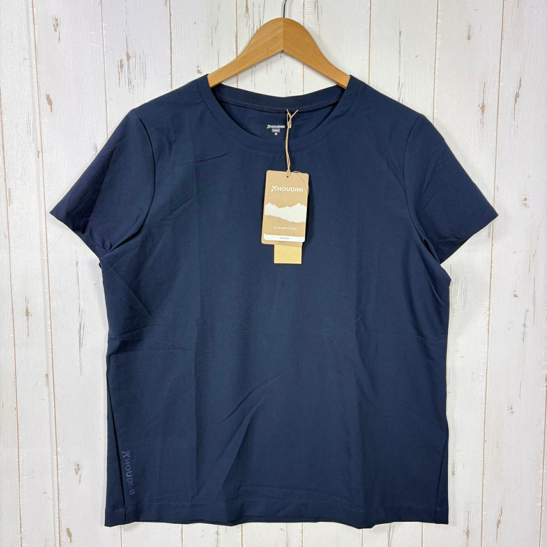 【Women\u0027s M 青碧系】 Houdini ( フーディニ ) ウィメンズ 取りまかなう 紅茶 W\u0027s Cover Tee 840016 BLUE ILLUSION z00055975 BLUE ILLUSION 化繊 遊撃手衣袂ティーシャツ 労働者の一団のど首 インナ