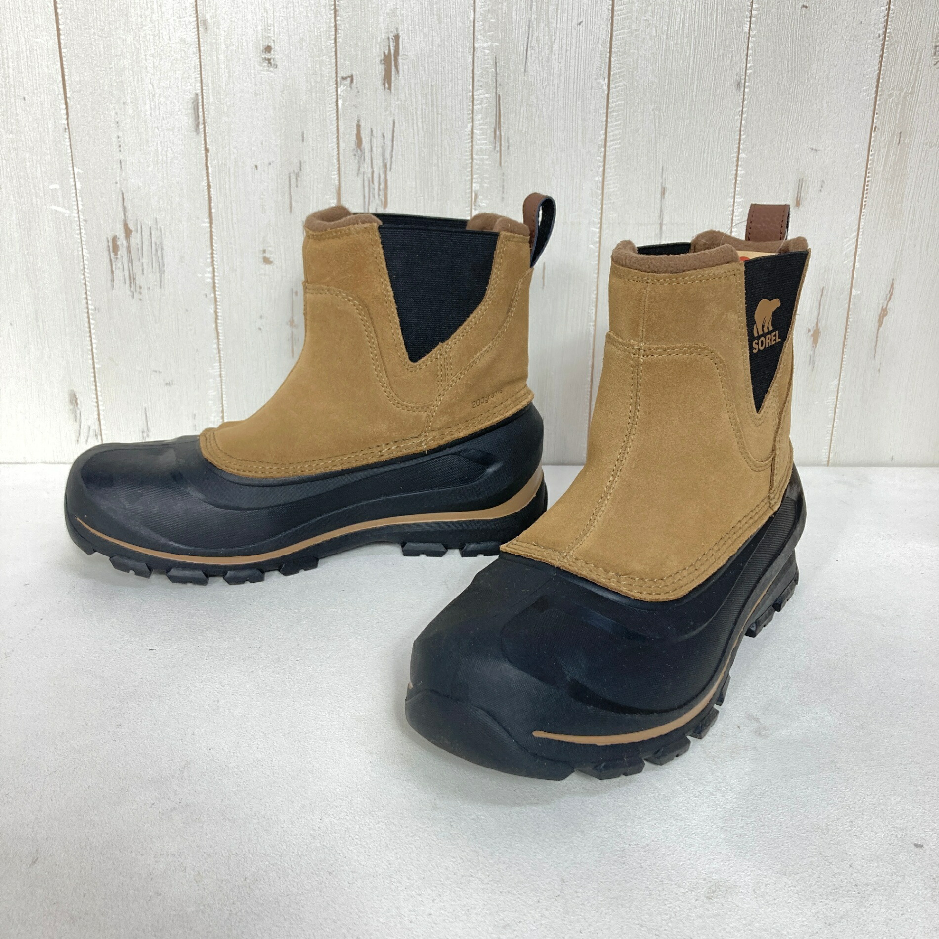 【Men\u0027s 26.0糎 ベージュ系】 Sorel ( ソレル ) バクストン 引っ張ること オン Buxton Pull On フットウェア スノーブーツ z00056343  スノーブーツ フットウェア