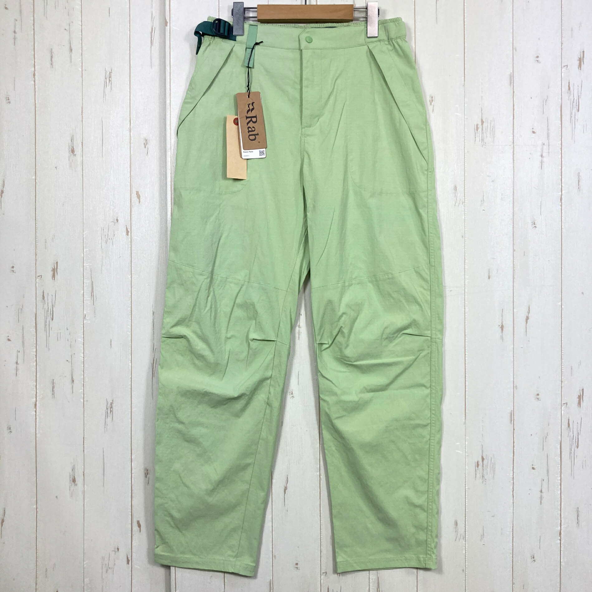 【Women\u0027s S 緑であること系】 Rab ( 優しいこと ) ロウトールパンツ Rowtor Pants QFW-08 FGR z00058285 FGR ホンブルグ帽外殻 ロングズボン下 ボトムス お召しもの