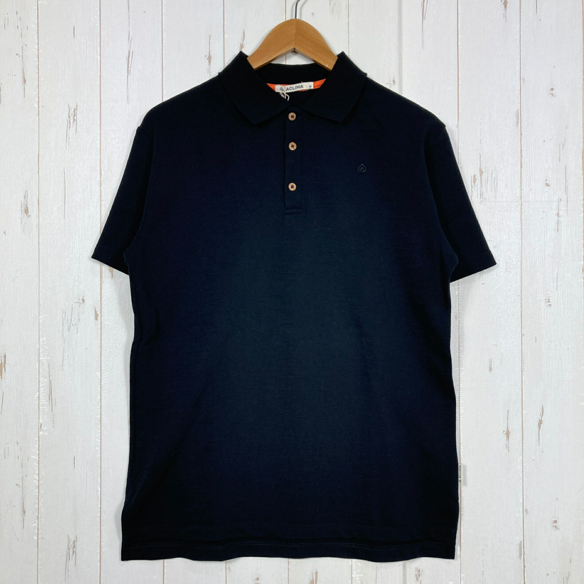 【Men\u0027s M 黒いこと系】 Aclima ( アクリマ ) 余暇絨毛 ピケプルオーバー Leisure Wool Pique Shirt 106813 123 Jet Black z00058207 123 Jet Black 絨毛 ショートスリーブシャツ イ スポーツ・アウトドア-メンズインナー-スポーツウェア・アクセサリー