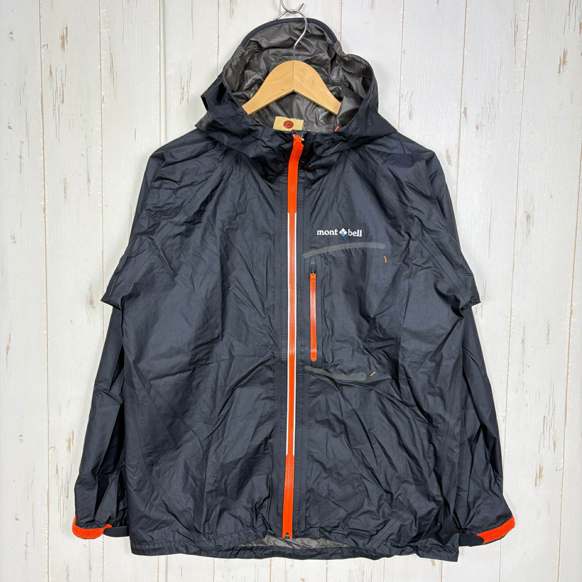 【Men\u0027s S 黒いこと系】 Montbell ( モン呼びりん ) トレントフライヤー 上衣 Torrent Flier Jacket ナイロン お召しもの トップス アウター 上衣 レインシェル z00058190  レインシェル アウター 上衣 ト