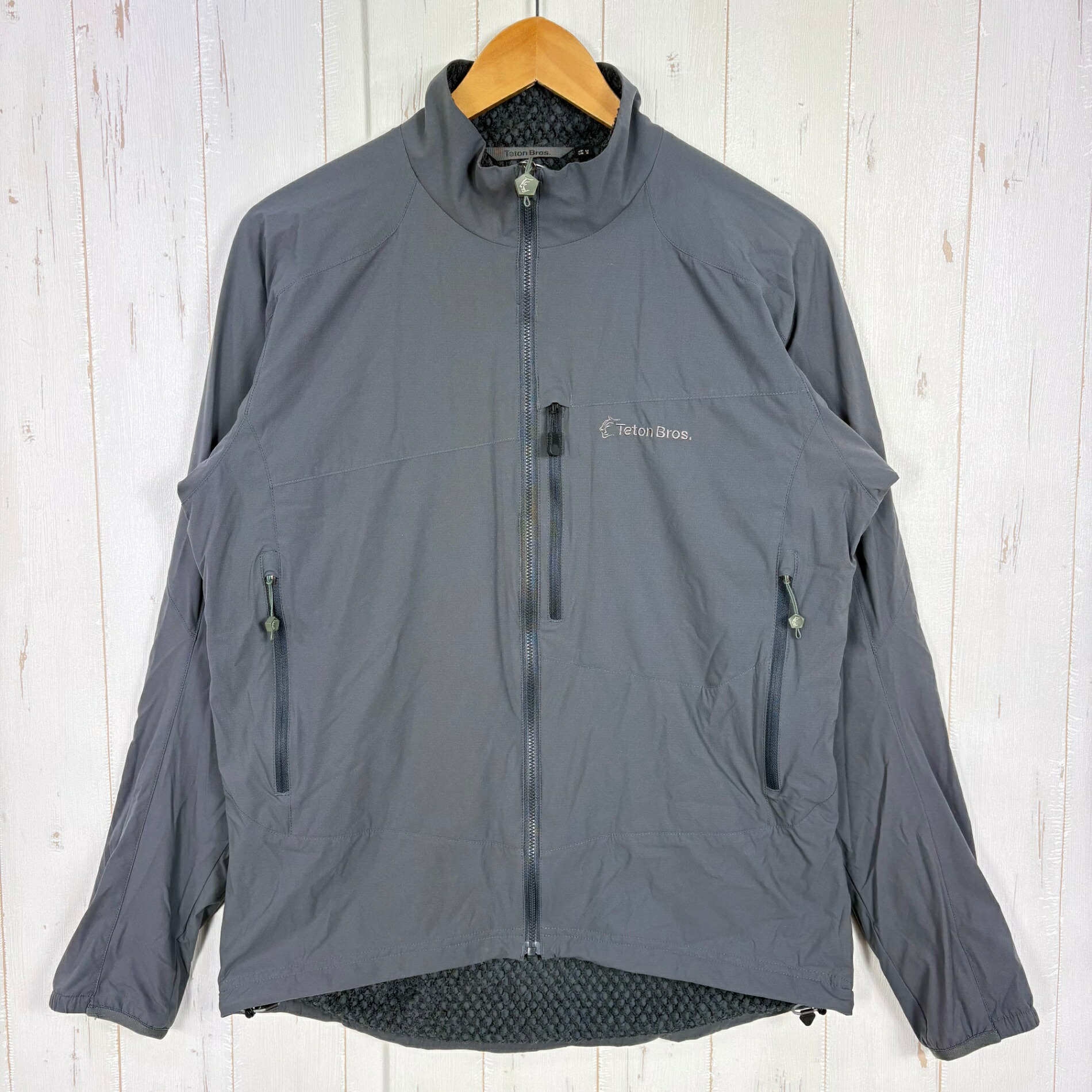 【Men\u0027s M 薄墨色系】 Teton Bros ( ティートンブロス ) 補欠選手 上衣 Sub Jacket Gunmetal ナイロン 御召しもの トップス アウター 上衣 化繊インサレーション Teijin Octa ( 帝人オクタ ) z00057
