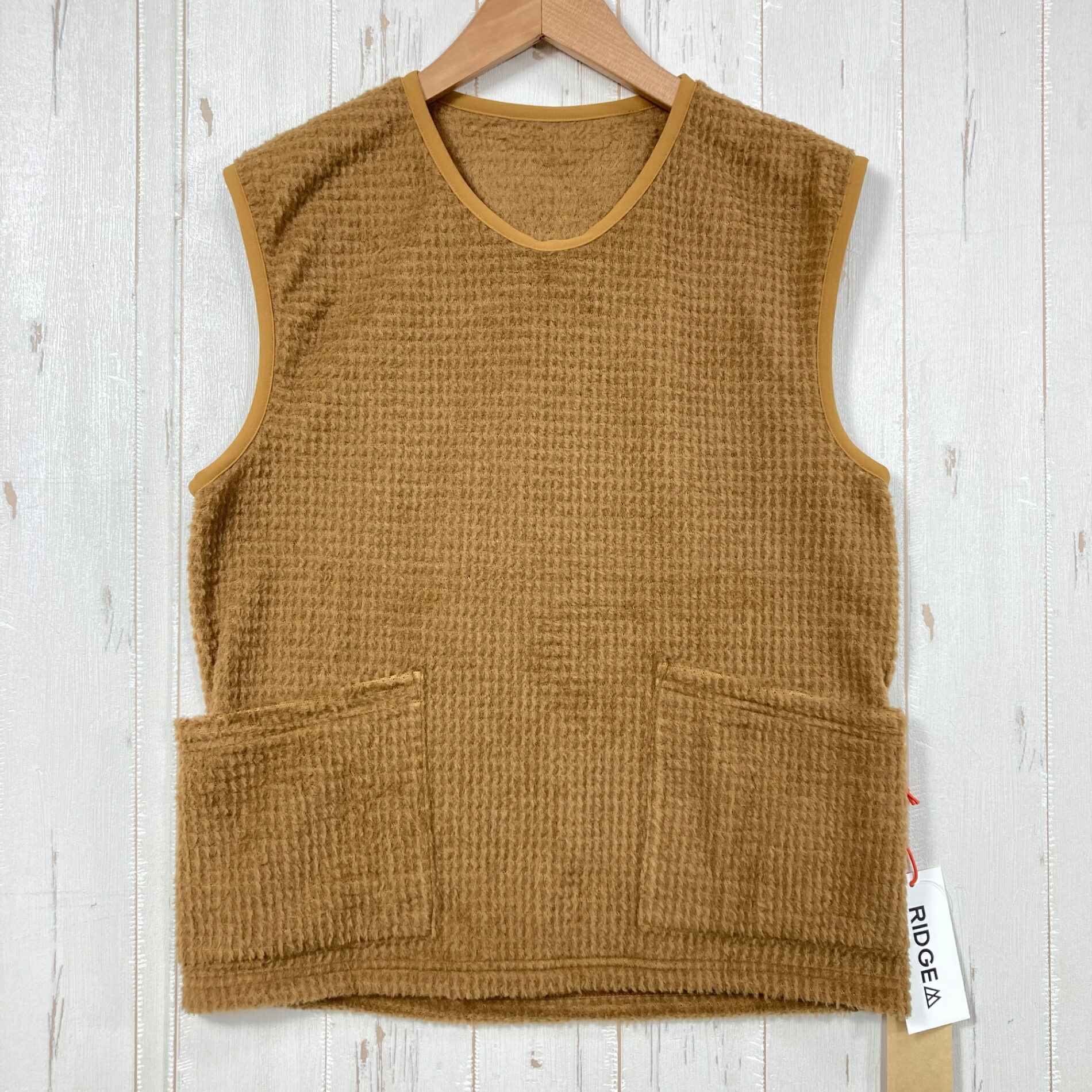 【Women\u0027s S 赤銅色系】 Ridge Mountain Gear ( リッジマウンテンギア ) アルファ ブースター より良い Alpha Booster Vest Hazelnut z00058965 Hazelnut 化繊インサレーション より良い トップス