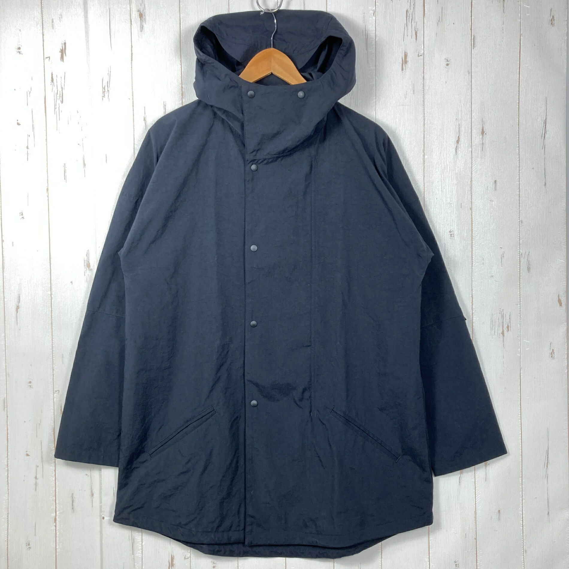 【Men\u0027s L 黒いこと系】 Shinogi By Axesquin ( 凌 By アクシーズクイン ) アキノヒ Akinohi ナイロン 御召しもの 厚地の外套 z00058767  厚地の外套 御召しもの