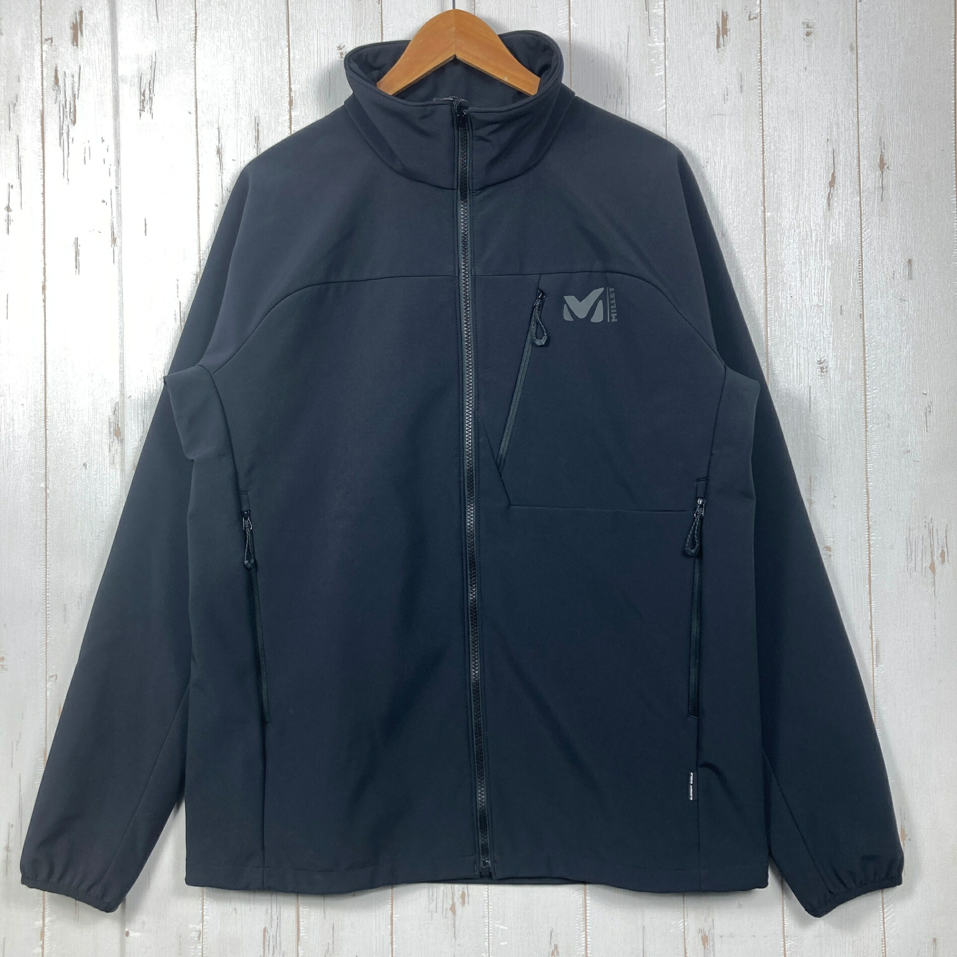 【Men\u0027s L 黒いこと系】 Millet ( ミレー ) マグマ 遮蔽物 上衣 Magma Shield Jacket ポリエステル 御召しもの トップス アウター 上衣 フリース z00058569  フリース アウター 上衣 トップス 御召しもの