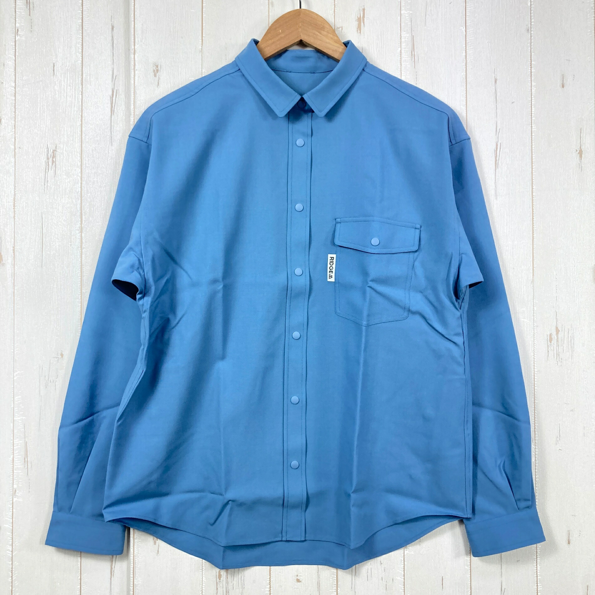 【Women\u0027s L 青碧系】 Ridge Mountain Gear ( リッジマウンテンギア ) メリノ 第一義的 ロング衣袂 プルオーバー Merino Basic Long Sleeve Shirt Glacier Blue z00058940 Glacie