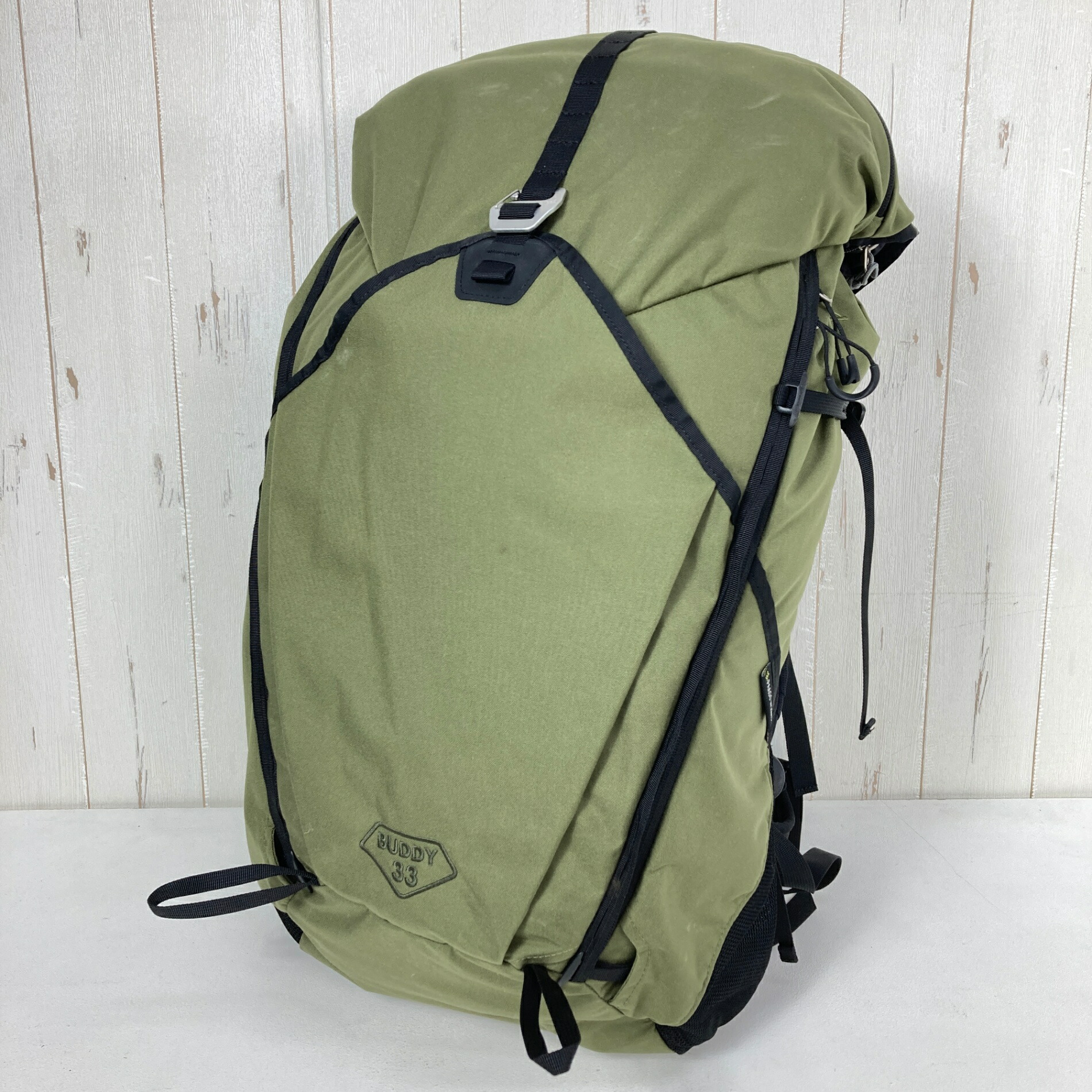 【OneSize 緑であること系】 Paago Works ( パーゴワークス ) 上半身 33 Buddy 33 Moss Green ナイロン 御徒面子 記憶装置 うしろ側容器に並べる 電気容量【30L～54L】 z00058352 Moss Green 電気容量【30L～54L】