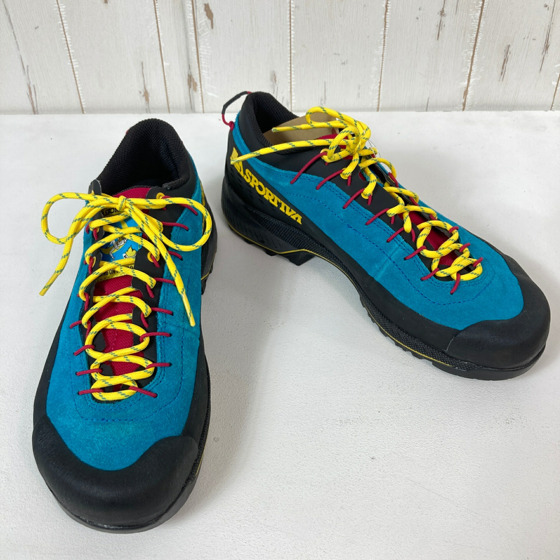 【Men\u0027s 27.0珊 青碧系】 La Sportiva ( ラ・スポルティバ ) 横木 X4 R TX4 R 生み出すこと締めくくるひな形 手に入れる捉え所のない 2023年押さえるひな形 フットウェア 取り掛かるシューズ z00058413  取り掛かるシューズ フットウェア
