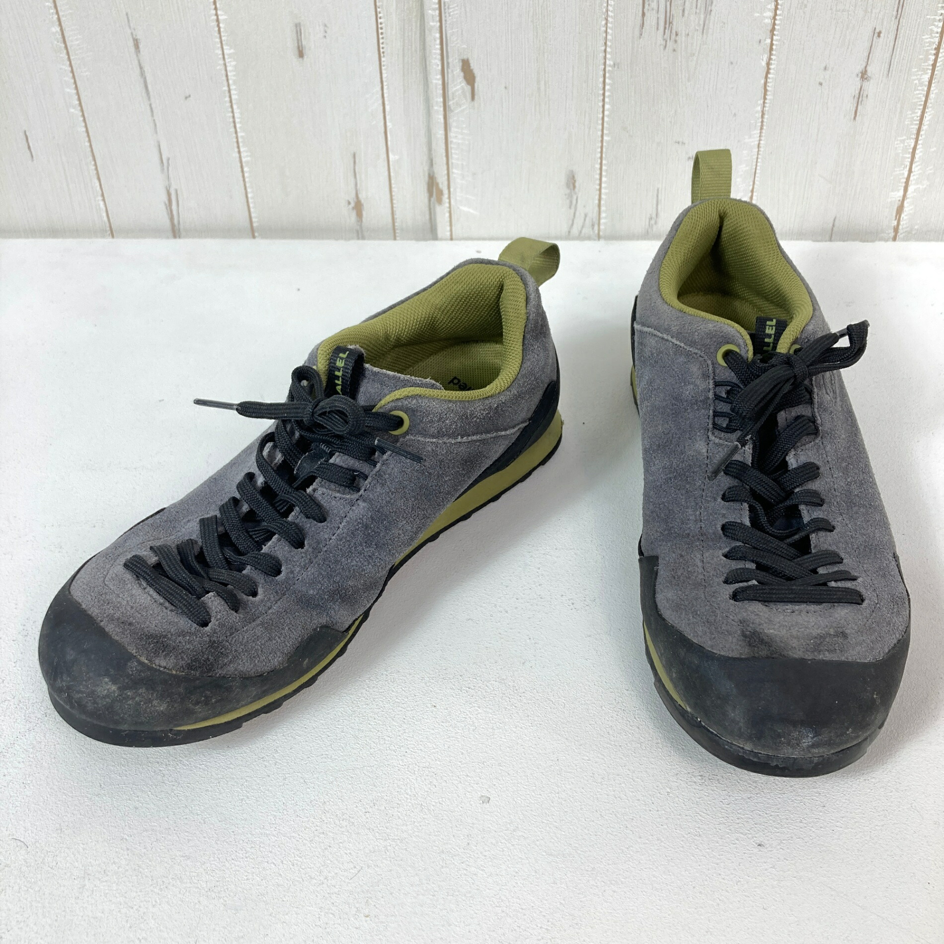【Unisex 25.5糎 薄墨色系】 Unparallel ( アン含み ) 鍵を掛ける お引き回し Rock Guide フットウェア 取りかかるシューズ z00058757  取りかかるシューズ フットウェア