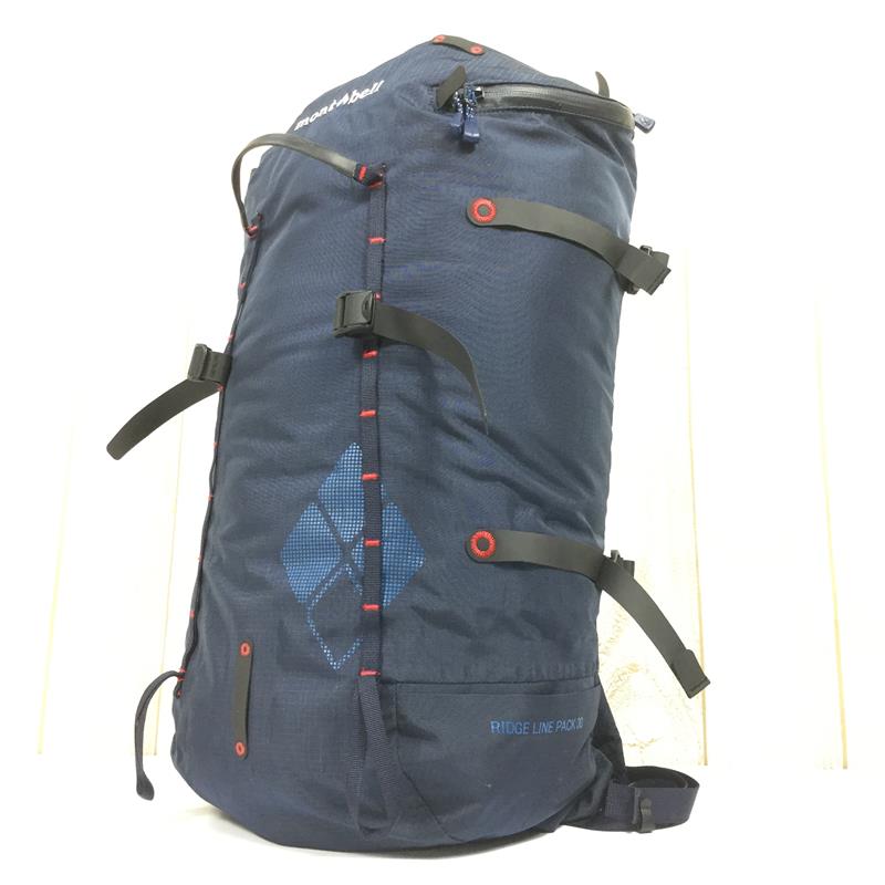 中古 モンベル リッジライン パック 30 バックパック Montbell ネイビー系 Bouncesociety Com