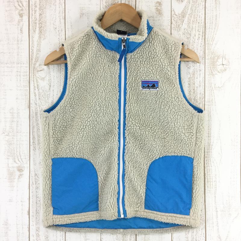 Web限定カラー ベスト エックス レトロ キッズ L パタゴニア 中古 Kid S K S アイボリー系 ナチュラル ラリマーブルー Nlr Patagonia Vest Retro X Z Adrm Com Br