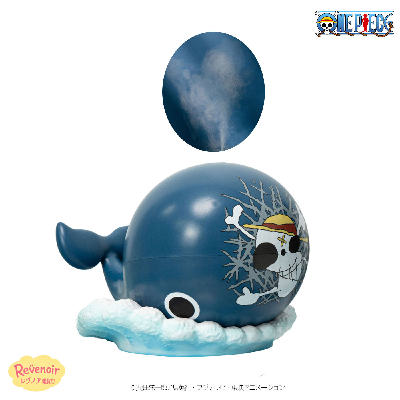 ワンピース スタンド ワンピース ラブーン 加湿器 USB卓上加湿器 大容量 Cタイプケーブル付き 伝統 光る ルフィ one piece sabo luffy ace 大人気 かわいい かっこいい プレゼント ギフト ジャンプ アニメ 漫画 キャラ ゲーム画像