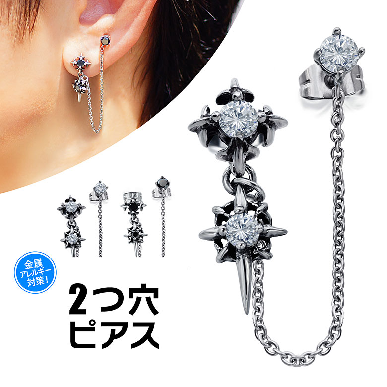 ジェントルイス ピアス （片耳） jentlouis ピアス 片耳 - メルカリ