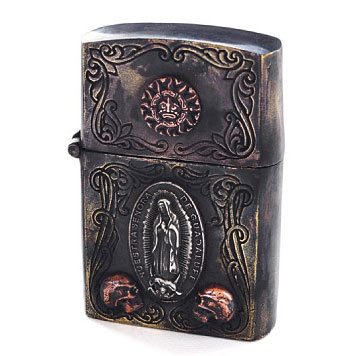 so0522 シルバー アクセサリー ZIPPO ジッポライター アンティーク調マリアを掲げた ZIPPO(ジッポ)ライター ZIPPO ジッポ ライター マリア スカル 太陽 ゴールド 14,256円