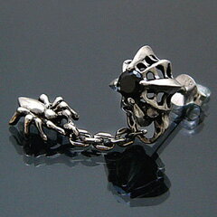 pi0326-222 ペア売り 綿密に仕掛けられた罠、それは芸術。｜シルバーアクセサリー2PIECES 8,408円