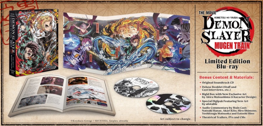 劇場版「鬼滅の刃」 無限列車編 限定版 ブルーレイ【Blu-ray】｜ツーアール　店