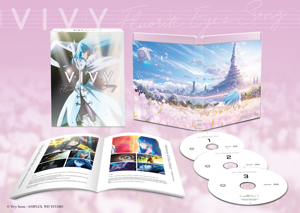 Vivy -Fluorite Eye's Song- ヴィヴィ フローライトアイズソング 全13話BOXセット ブルーレイ【Blu-ray】画像