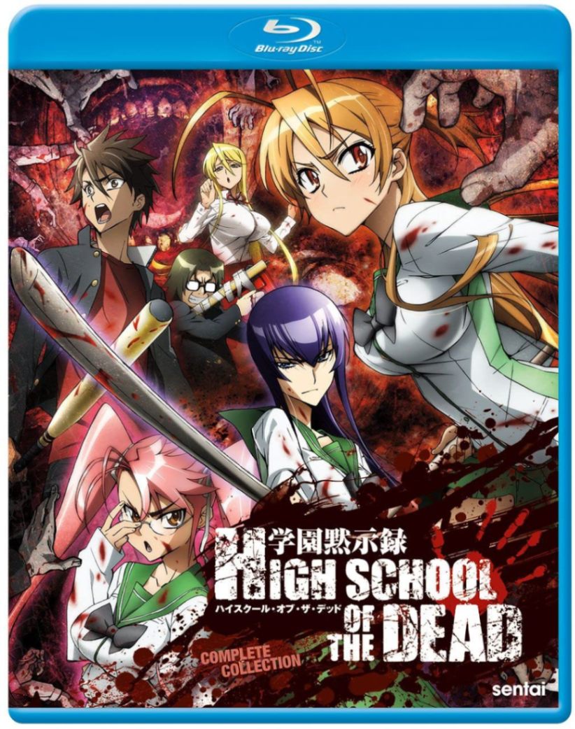 学園黙示録 HIGHSCHOOL OF THE DEAD 全12話+OVABOXセット 新盤 ブルーレイ【Blu-ray】画像