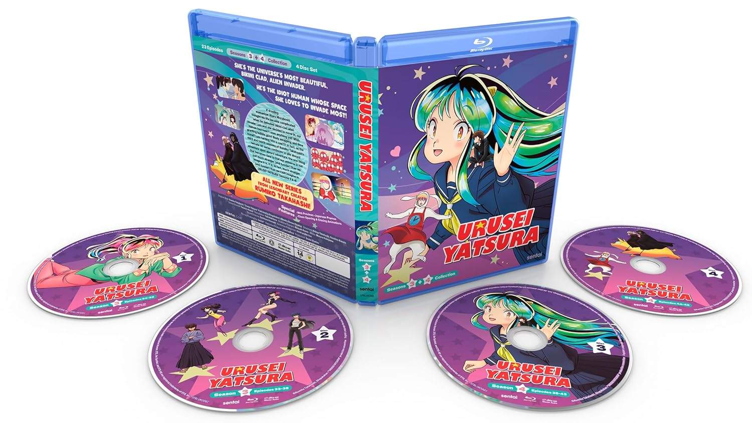 うる星やつら(2022年版) 第2期 24-46話BOXセット 日本語音声のみ収録 ブルーレイ【Blu-ray】|ツーアール 店