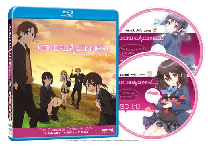 ココロコネクト TV+OVA 全17話BOXセット 新盤 ブルーレイ【Blu-ray】画像