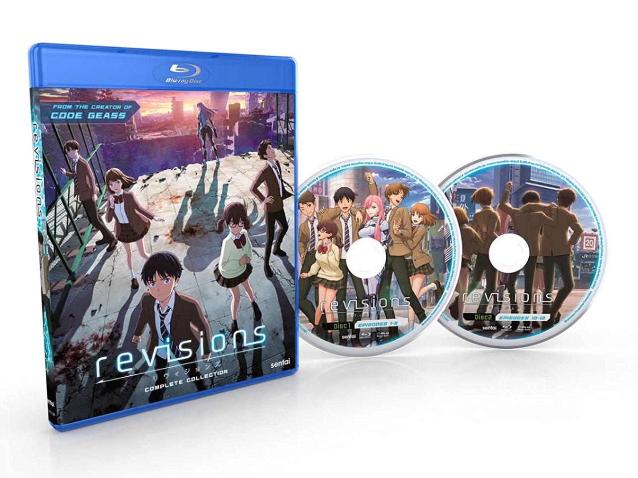 revisions リヴィジョンズ 全12話BOXセット ブルーレイ【Blu-ray】画像