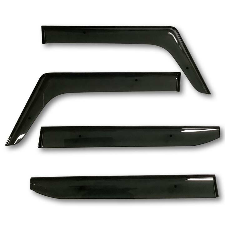 ホンダ N-BOX/N-BOXカスタム/N-BOX+/N-BOX+カスタム (H29/9～R5/9) 専用サイドバイザー VA-H019NXJ ノーマルタイプ