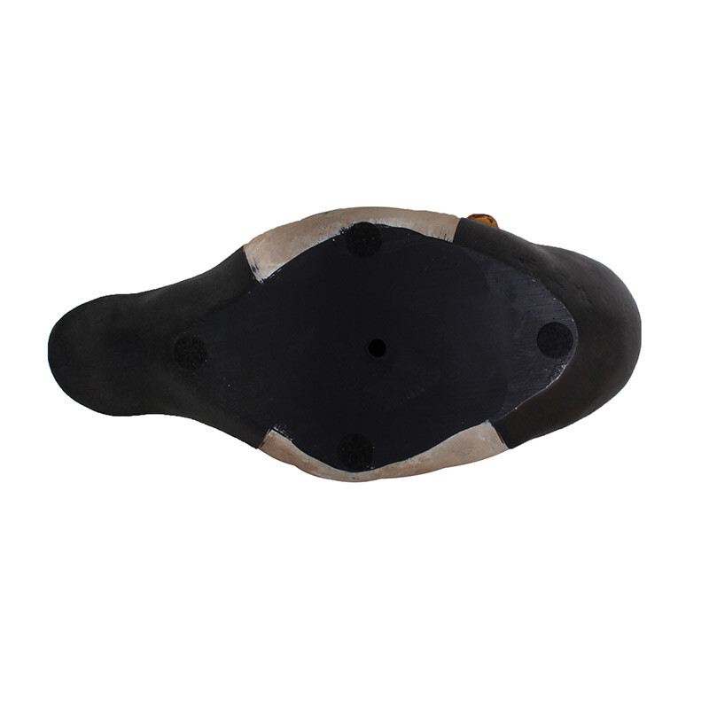 愛嬌のあるお顔が可愛いカモのオブジェ カモのデコイ 置き物 飾り物 置物 オブジェ 鳥 バード アニマルオブジェ ディスプレイ かわいい おしゃれ 可愛い 玄関 お庭 店舗 カフェ 鴨