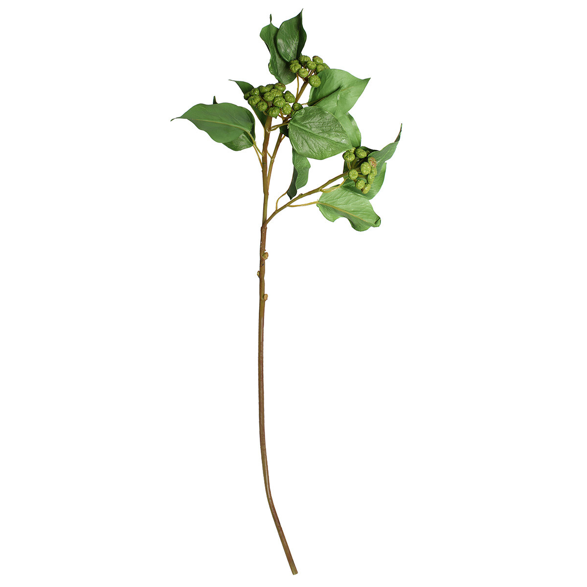 フェイクグリーン 丸葉柊 マルバヒイラギ 造花 丸葉柊 花 観葉植物 造花 ナイススタイル