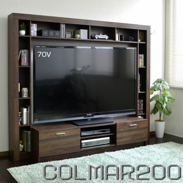 ディズニープリンセスのベビーグッズも大集合 壁面収納 ブラウン 壁面家具 ハイタイプ テレビ台 70インチ対応 送料無料 大容量 北欧 モダン スタイリッシュ Tvボード Tv台 テレビラック Avボード Tvボード おしゃれ 木製 収納 Sg S005 Spmau Ac In