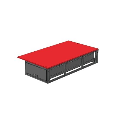 ジェフコム バンキャビネット 幅700×奥1300×高265ｍｍ ＳＣＴ－Ｆ10 仕切り 車内整理