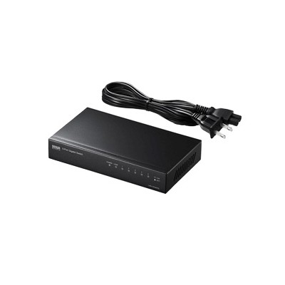 Giga対応スイッチングハブ 5ポート ループ検知機能付き LAN−GIGAH5L|ナイススタイル