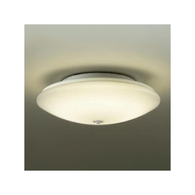 DAIKO ＬＥＤ小型シーリングライト 人感センサー付 ＯＮＯＦＦ ＦＨＣ28Ｗ相当 非調光 電球色 ＤＣＬ&minus;38270ＹＥ 自動 長寿命｜ナイススタイル