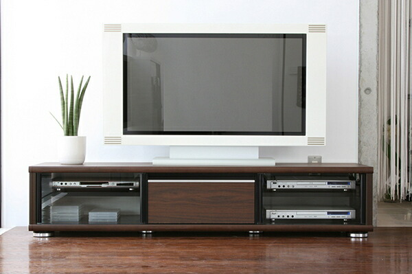 幅160cm TVボード ローボード ブラウン 引き出し 収納 高級感 木製 国産 完成品 テレビ台 テレビボード リビングボード リーク リビング AVボード AVラック AV収納 西海岸 男前インテリア シンプル モダン おしゃれ